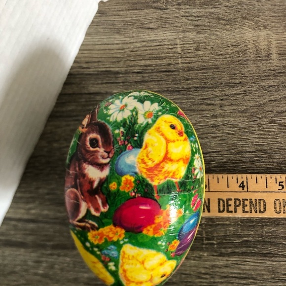 Vintage Colourful Fillable Easter Egg - Picture 11 of 12